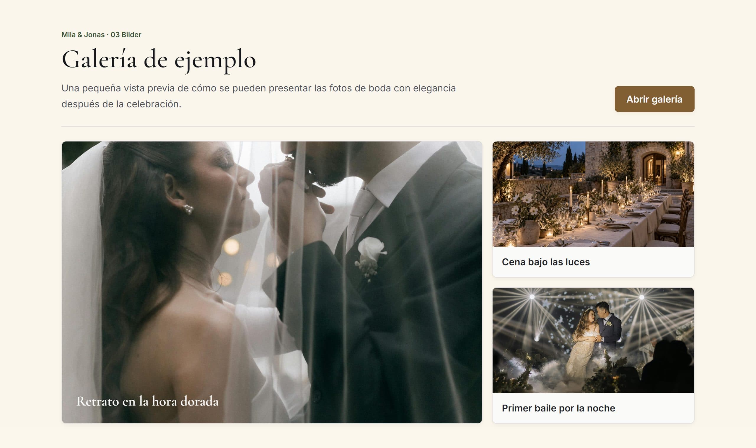 La galería
